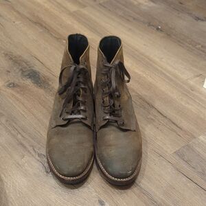 Thursday Boots Mens Suede Lace-Up Boots